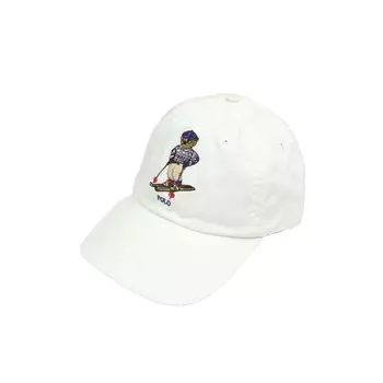 POLO RALPH LAUREN Cap One Point Polo Bear Embroidery Hat Free Size Men s Women s 01080051-CHICCREAM/NORDICSKI [Item]