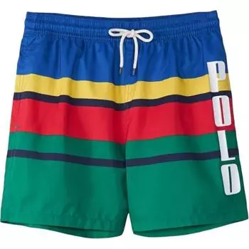 Polo Ralph Lauren Color Block Drawstring Swim Trunks Мужские плавки Многоцветный 710909617-001 M