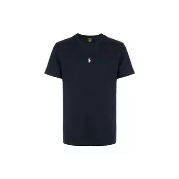 Polo Ralph Lauren Crew Neck Solid Short Sleeve T-Shirt Men T Shirts Blue 710839046-004 S