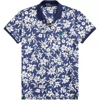 Polo Ralph Lauren Earth Series Поло с логотипом, вышивкой и цветочным принтом Женские топы WMPOKNINC020041-101 XS