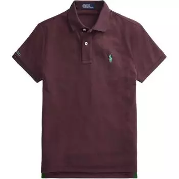 Polo Ralph Lauren Earth Series Вышитая футболка поло с коротким рукавом с логотипом маленькой лошади Женские топы WMPOKNINN820606-600 M