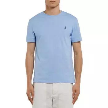 Polo Ralph Lauren Футболка мужская с коротким рукавом, приталенного кроя, с вышивкой логотипа поло-пони, с круглым вырезом 710624699-043 XS