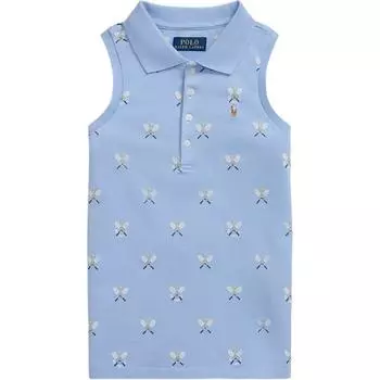Polo Ralph Lauren Футболка поло с теннисным принтом без рукавов хлопок детские топы 313971019-001 XL