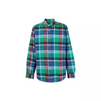Polo Ralph Lauren FW22 Клетчатая рубашка на пуговицах с длинным рукавом Мужские рубашки 710886396001001 M