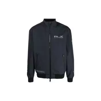 Polo Ralph Lauren FW22 Письменный Принт Молния Спортивная Куртка Мужская Куртка Серый 784867543-003 XL