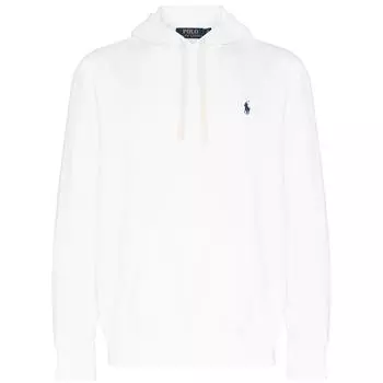 Polo Ralph Lauren FW22 Толстовка флисовая с логотипом Lauren Pony для мужчин, худи, белая 710766778-009 M