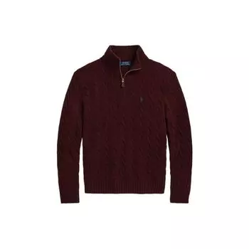 Polo Ralph Lauren FW22 Вышитый логотип, полувысокий воротник, свитер, мужской свитер MNPOSWE16821082-601 M