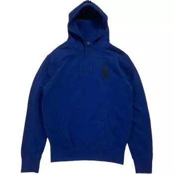 Polo Ralph Lauren FW23 Худи с вышивкой логотипа Мужские худи Синий MNPOKNI16821111-400 2XL