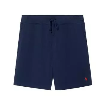 Polo Ralph Lauren FW23 Однотонные повседневные шорты с завязками на шнурке с логотипом Мужские шорты темно-синие 710945394-002 M