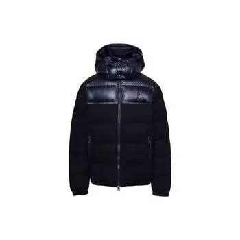 Polo Ralph Lauren FW23 однотонный пуховик с капюшоном на молнии с длинным рукавом мужские куртки темно-синие 710922806-001 XL