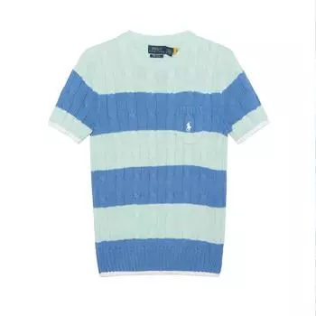 Polo Ralph Lauren FW23 Полосатый вязаный свитер Color Block Женский свитер WMPOSWENC020780-999 XS