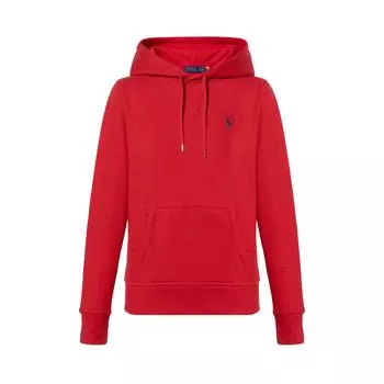Polo Ralph Lauren FW23 Толстовка флисовая с капюшоном и вышивкой логотипа Pony с длинным рукавом Женская толстовка 211817657-006 S