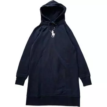 Polo Ralph Lauren FW23 Толстовка с длинным рукавом и вышивкой логотипа Женская толстовка Черный WMPODRSN6820117-001 L