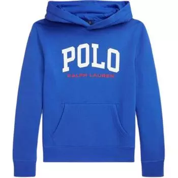 Polo Ralph Lauren Hoodie Kids Letter Pullover Long Sleeve Kids Hoodies Blue CWPOKNIY8021328400 L