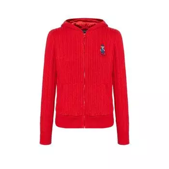 Polo Ralph Lauren Hoodie вышитый медведь вязаный косами свитер детский свитер 313951749-001 L