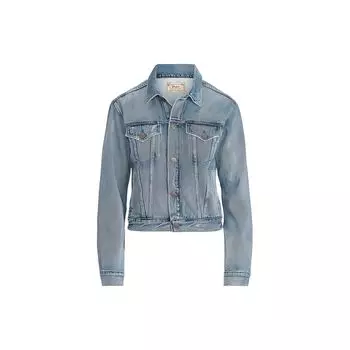 Polo Ralph Lauren Классическая куртка-мотоциклетка с мишкой поло Женские куртки Синий WMPOOTWN6020049-400 M