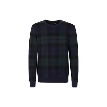Polo Ralph Lauren клетчатый свитер с круглым вырезом мужской свитер многоцветный 710917043-001 XL