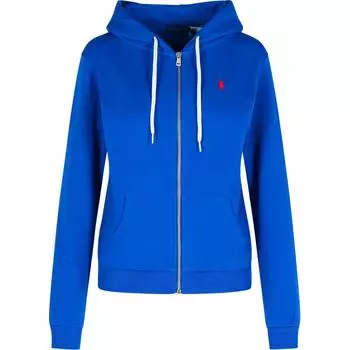 Polo Ralph Lauren Куртка с капюшоном на молнии с длинными рукавами Женские куртки Синий 211935584-011 L