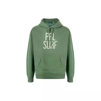 Polo Ralph Lauren Letter Logo Pattern Printed Hooded Long Sleeve Hooded Hooded Long Sleeve Hoody Men Hoody Green 710842415-001 M
