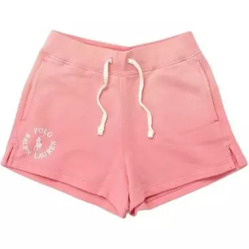 Polo Ralph Lauren Letter Logo Print Drawstring Shorts Детские шорты Pink CWPOSHOGBQ20081-670 L