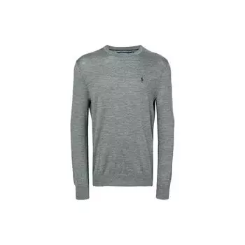 Polo Ralph Lauren Logo Пуловер Свитер Мужской свитер Серый 710714346-005 M