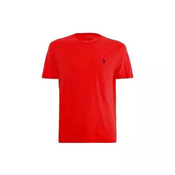 Polo Ralph Lauren Logo Вышитый однотонный круглый вырез с коротким рукавом футболка мужские футболки 710671438-213 M