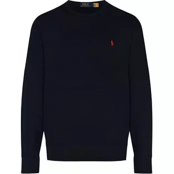 Polo Ralph Lauren Logo Вышитый свитер Удобная повседневная толстовка Мужская толстовка Синий 766772-003 S