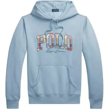 Polo Ralph Lauren Логотип Принт Буквы Пуловер с капюшоном Длинный рукав Толстовка Мужская толстовка Синяя 710941854-001 L