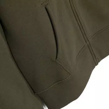 Polo Ralph Lauren однотонная детская толстовка с капюшоном и карманом на молнии с длинным рукавом, зеленая 323799360-032 L