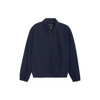 Polo Ralph Lauren однотонная куртка с воротником-молнией, мужские куртки, синяя 710838873-005 M
