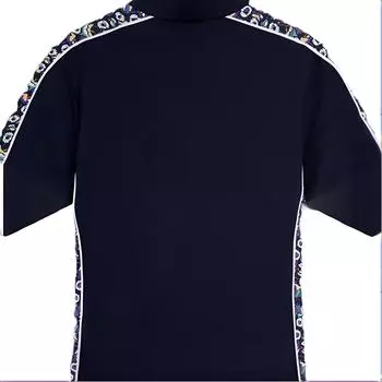 Polo Ralph Lauren однотонная рубашка-поло с коротким рукавом из эластичной ткани, женские топы синего цвета WMXGKNINB920254 M