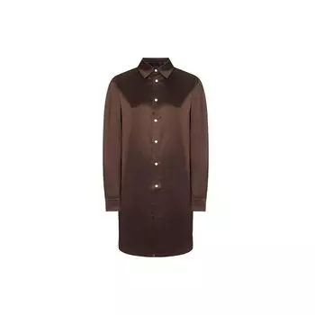 Polo Ralph Lauren однотонная рубашка с воротником на пуговицах и длинным рукавом, женские рубашки коричневого цвета 211846915-001 S