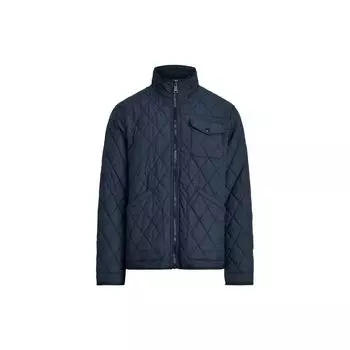 Polo Ralph Lauren однотонная стеганая куртка на молнии мужские куртки темно-синие 710852760-002 M