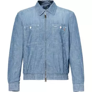 Polo Ralph Lauren однотонная ветровка с длинным рукавом на молнии женская верхняя одежда синего цвета WMPOOTWN5A20030-450 XS