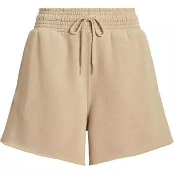 Polo Ralph Lauren однотонные прямые повседневные шорты средней посадки со шнурком женские шорты цвета хаки WMPOSHONBQ20043-101 M