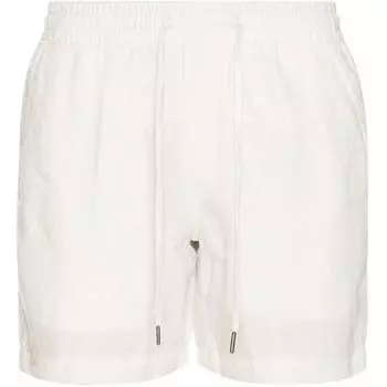 Polo Ralph Lauren Однотонные шорты на шнуровке для повседневной носки Мужские шорты Белый 710942802-004 L