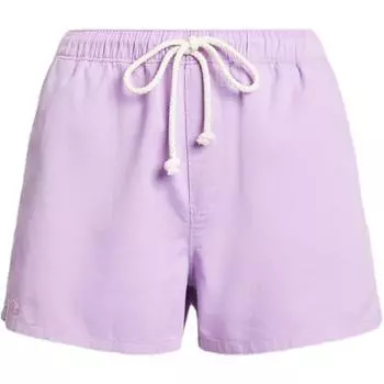 Polo Ralph Lauren однотонные вышитые саржевые повседневные шорты со шнуровкой женские шорты розовые WMPOSHONDL20064-500 XS