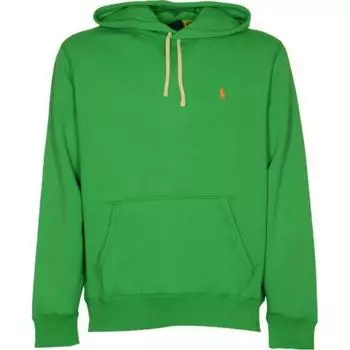Polo Ralph Lauren Однотонный худи с длинным рукавом пуловер мужской зеленый 710766778-088 L