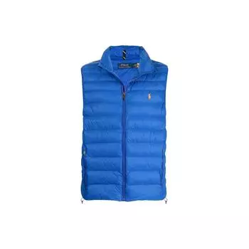 Polo Ralph Lauren однотонный вышитый логотип жилет мужские жилеты синий 710810898-006 XS