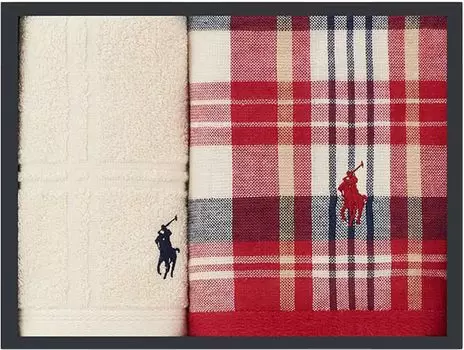 Polo Ralph Lauren POLO RALPH LAUREN Набор полотенец для рук Полотенце для лица Набор из 2 шт. Подарок Подарок Хлопок D 100%