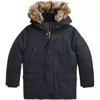 Polo Ralph Lauren Пуховик С Принтом Вышитый С Капюшоном Длинный Рукав Детский Детские Куртки 323939660-002 L