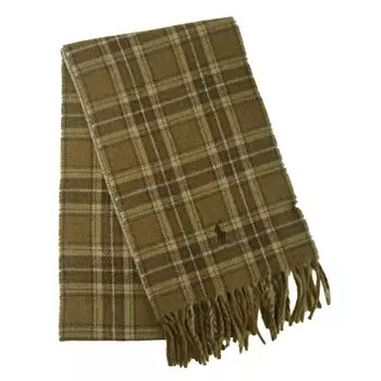 POLO RALPH LAUREN Ralph Muffler Reversible Wool Nylon Check Camel Brown Product (Поло Лорен) Мужские Женские [Товар]
