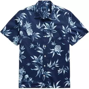 Polo Ralph Lauren Рубашка-поло однобортная с принтом Мужские рубашки Синий MNPOWOV1N820440-999 M