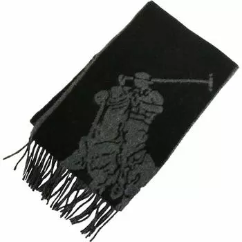 POLO RALPH LAUREN шерстяной глушитель PC0454 Big Pony Polo 2 цвета (черный) [Элемент]