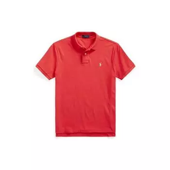 Polo Ralph Lauren Slim Fit Mesh Рубашка поло с коротким рукавом Мужская красная MNPOKNI1N821698-600 M