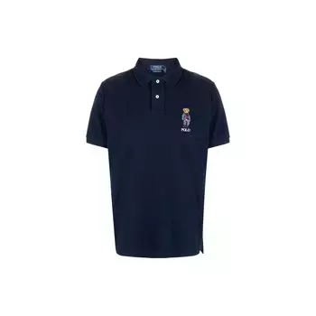 Polo Ralph Lauren Slim Fit Polo Shirt Мужские топы Синий 710853312-022 S