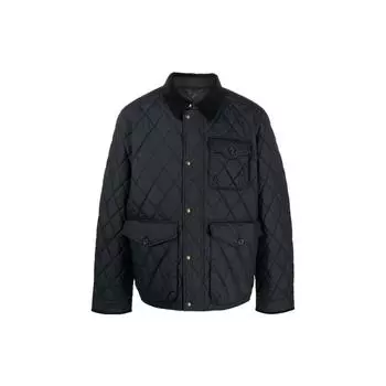 Polo Ralph Lauren Solid стеганая однобортная приталенная повседневная куртка с длинным рукавом мужские куртки черный 710847071002 XL