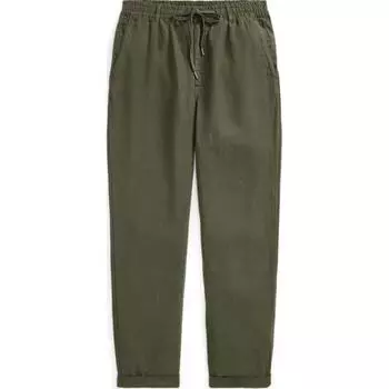 Polo Ralph Lauren Solid Tapered Fit Casual Pants Men bottoms New-Olive-Green MNPOPNT1BQ20500-301 S