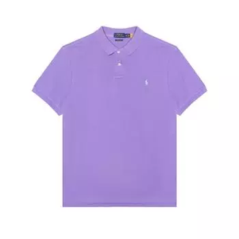 Polo Ralph Lauren SS22 Classic Solid с коротким рукавом Поло Рубашка мужская Фиолетовый 710782592-028 S