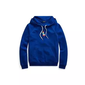 Polo Ralph Lauren SS22 градиентный цвет бархат однотонный худи женские толстовки синий WMPOKNINFB20211-400 M